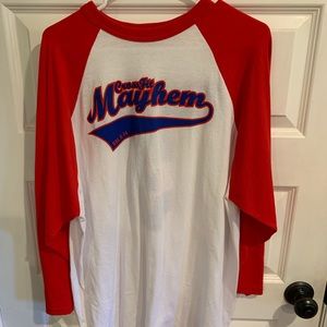 Crossfit Mayhem Froning Baseball Shirt